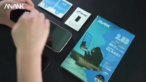 Suitable for Apple iPhone16pro Tempered Glass Film ANANK Game Screen Protector Blue Light Filter Curved Privacy Film