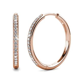 Her Jewellery Chic Earrings - Luxury Crystal Embellishments plated with 18K Gold