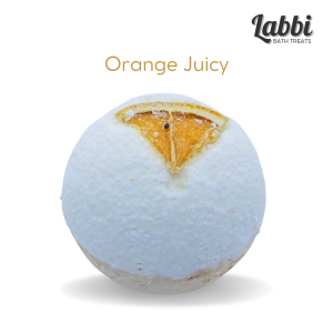 ORANGE JUICY [Labbi] Bath bomb / Viên sủi bồn tắm / Bom tắm / Viên thả bồn tắm / Bathbomb