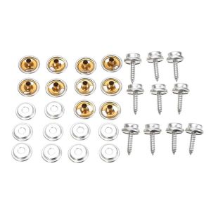 CVFFF 5/8 Universal Boat Car Canopy Accessories Furniture Marine Yacht Tapping Snap Fastener Kit Snap Fastener Screw Kit Canvas Cover Tools Sockets Buttons