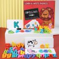 Mainan anak latihan menulis write phonics spelling game Marun. 