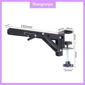 [shangtanpu] L-shaped Foldable Desktop Bracket Heavy-duty Punch-free Space-saving Desktop Extension Plate Rack Hardware Accessories
