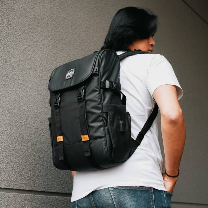 Mokamula GENUS PRO Tas Ransel Pria Wanita Waterproof