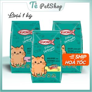 Hạt Kucinta dĩnh dưỡng hoàn chỉnh cho mèo 1kg