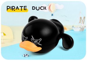 [Local Seller] - Baby Bath Toy Popular Swimming Floating Duck Swim Crawl Wind Up Toys Duck Bath Toys Baby Bath Toys For Kids