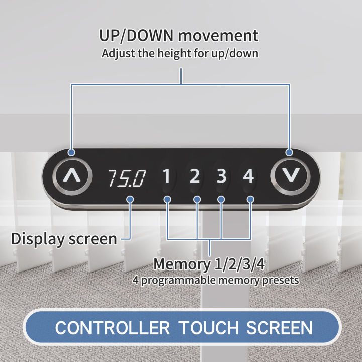 Home%20Office%20Desk%20Base%20Adjustable%20Height%20Carbon%20Steel%20Frame%20-%20DIY%20Build-in%20Desktop%20Support%20-%20Image%207