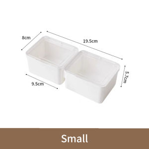 Classy Luxe Multifunctional Storage Box Flip-top Small Item Storage Box Desktop Stationery Office Organization Storage Box