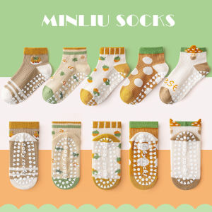 2025 Spring Summer Floor Socks Mesh Childrens Socks Thin Anti-slip Socks
