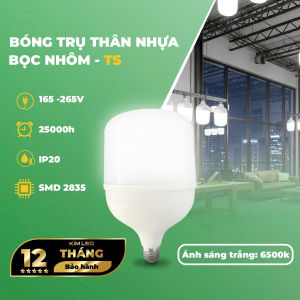 COMBO 2 BÓNG ĐÈN TRÒN BUP TRỤ 10W 15W 20W 30W 40W 50W 65W CHỐNG NƯỚC CHỐNG NỖ ĐUÔI ĐÈN E27 ĐÈN TRANG TRÍ ĐÈN GIA ĐÌNH