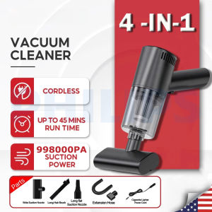 998000Pa Vacuum Cleaner Strong Suction 4 In 1 Portable Vacuum Cleaner