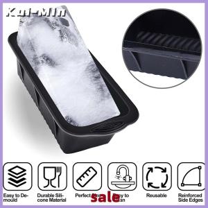 Kui-Min Extra Large Ice Mold Silicone Large Ice Block Mold Ice Cube Maker Reusable Large Ice Cube Tray Ice Bath Chiller For Home
