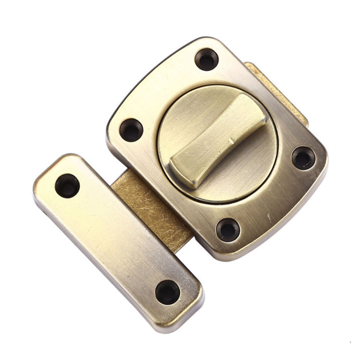 Bolt Rotation Lock Rotate Bolt Latch Security Door Lock Zinc Alloy Safety Door Slide Lock ...