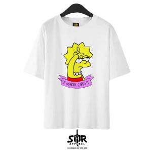 SMR APPAREL - Kaos Oversize simpsons Cotton Combed 24s Pria & Wanita