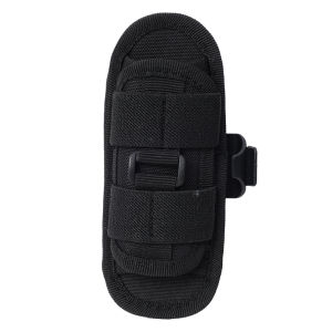 Flashlight Waist Bag 360° Rotatable Tactical Storage Pouch Portable Outdoor Fishing Hiking Adventure Torch Case