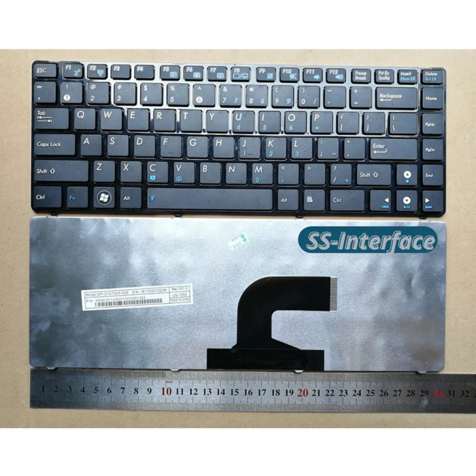 Clavier AZERTY Français Original Pour Asus K43E, K43SD, K43SJ, K43SM, K43SV - Neuf Avec Cadre