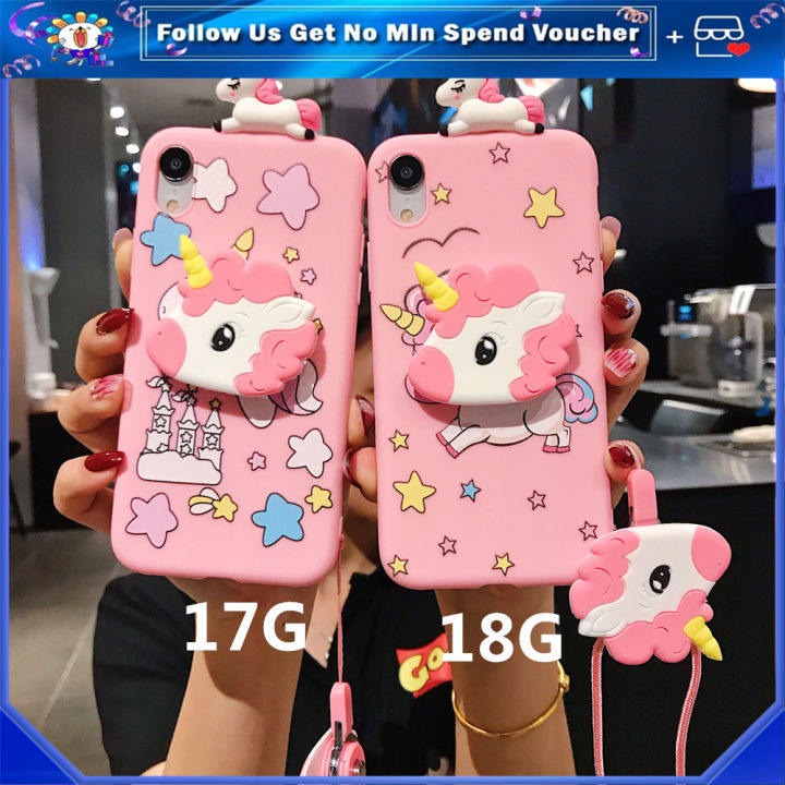 Unicorn Casing Vivo 1601 1603 1609 1610 1612 Phone Case Vivo 1713 1716 1719  1723 1724 Phone Casing Vivo 1726 1727 1801 1801i 1802 Case Cartoon