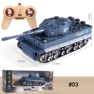 Leiao UT【🔥Best Picks✔️Ready】Remote RC Bartle Tank / 1:32 RC Bartle Tank Remote Control Tank Car Mainan Mobil Remote Control RC War Tank
