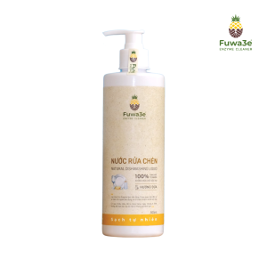 Nước rửa chén hữu cơ FUWA3E enzyme sinh học dứa 500ml/ 100ml –Rửa chén ăn dặm An toàn cho da