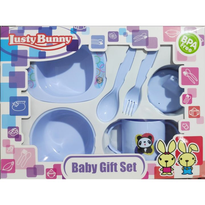 Lusty bunny store baby gift set