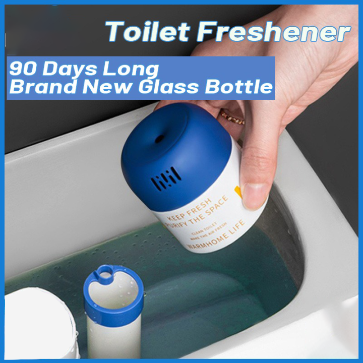 Toilet Bowl Freshener Toilet Cleaner Cleaning Gel Freshener Can Last 90 ...