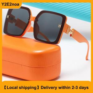 【Local shipping】 Anti-ultraviolet Square Womens Sunglasses Fashion Large Frame Driving Glasses UV400 Eyewears