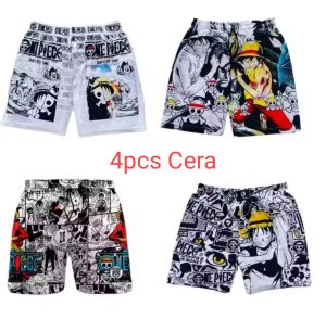 [40rb dpt 5pcs] Celana Pendek Kolor Boxer Pria Wanita anak anak Karakter Motif Anime Terlaris Termurah Kekinian COD