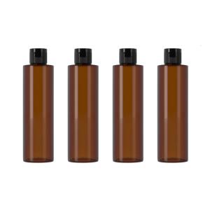 4 cái xách tay 250ml bơm lại chai nhựa mỹ phẩm containersfor dầu gội điều hòa tẩy trang chống rò rỉ