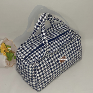 Tas Travel Bag Wanita Travelbag Lipat Kain Goni Sintetis Koper Jinjing Jumbo