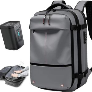 HT - airback backpack vacuum laptop bag travel tas vacuum 7757