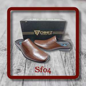 Sandal Selop Kulit Pria DBEZ SF04: Elegan & Berkualitas