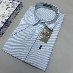 [HCM] Áo Sơ Mi Nam Trung Niên TAY NGẮN Công Sở Chất Kate Họa Tiết Kẻ Sọc SUNMEN Size Từ 50 - 95kg