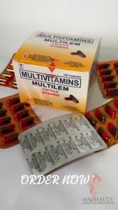 Multilem Multivitamins 100 Capsules
