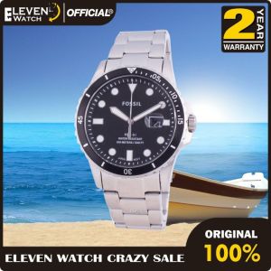 [Promo] Jam Tangan Pria FS FS5652 / FS 5652 Three-Hand Date Stainless Steel Original Garansi 2 Tahun [✔COD][100% Authentic]