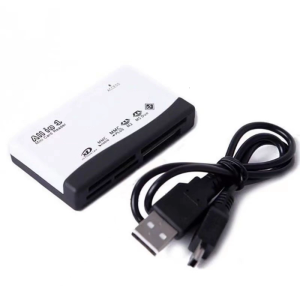 6 in 1 Memory Reader Office External USB Adapter Computer Reading Writing Converter Desktop PC Accessories