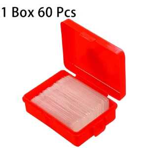 Double Tape Mini Perekat Transparan 2 Sisi Serbaguna Isi 60Pcs Box