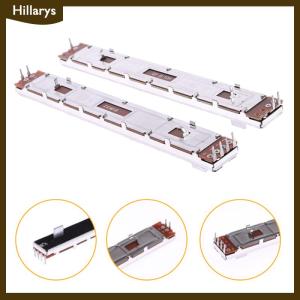 [Hillarys] 128mm Mixer Fader B10K ช่องเดียวและ Dual Channel B103 STRAIGHT sliding Potentiometer ความยาวรวม12.8cm stroke 100