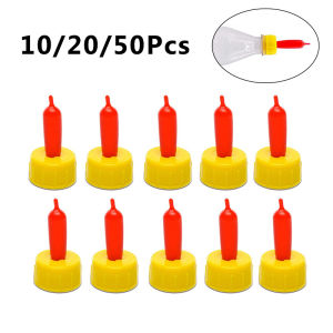 10/20/50Pcs Lamb Milk Drink Bottle Nipples Goat Sheep Piglet Feeding Waterer Soft Rubber Teat Pacifier Feeder