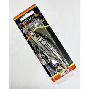 เหยื่อปลอมชายฝั่ง Shark Minnow ค่าย BPO Yabai ยาว 105 มม. หนัก 18 กรัม