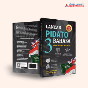 Buku LANCAR PIDATO 3 BAHASA : ARAB INGGRIS INDONESIA - Anak Hebat Indonesia
