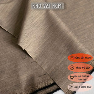 Vải Chuyên May Vest Quần Tây Đồ Công Sở Khổ 1m5 - Dày Dặn Vừa Mềm Đàn Hồi Nhẹ 2 Chiều