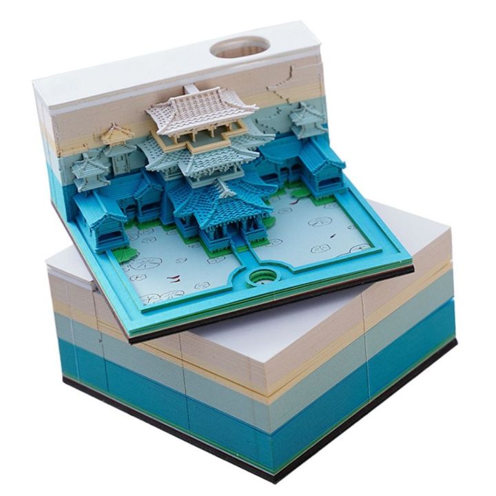Galloway Handmade Crafts 3d Carving Sticky Notes Message Paper Temple Castle Universe Diy Memo Galloway Handmade Crafts 3d Carving Sticky Notes Message Paper Temple Castle Universe Diy Memo