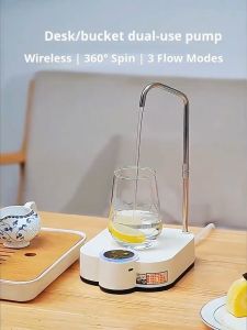 Electric water pump dispenser 360° Rotation water dispenser pump USB Automatic Portable water dispenser