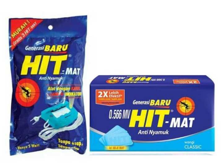 Hit Mat Alat Anti Nyamuk Elektrik 5watt Obat Nyamuk Elektrik Lazada