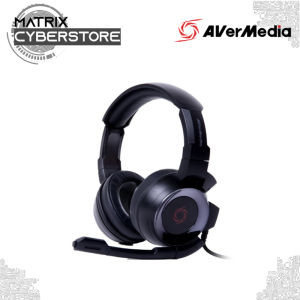 AVerMedia GH335 Sonicwave 5.1 Gaming Headset 3.5mm 4-Pole audio connector for PC Laptop Phones & Consoles