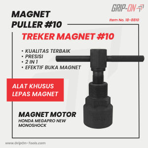 Grip-On Treker Magnet No 10 Honda Megapro Monosok - Magnet Puller #10 Mega Pro Monoshock New - Tracker Magnet Grip On # 10