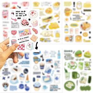 ZEEMIN Europe and the United States cross-border sticker pack 8 cartoon salt collage replacement sticker decoration mobile phone case tablet skateboard waterproof