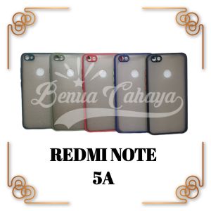 SOFTCASE XIOMI REDMI NOTE 5A SOFTCASE MATTE FULL COLOUR CASE DOVE