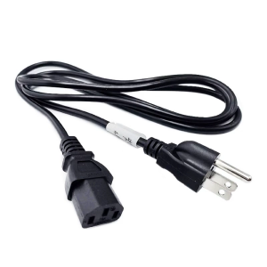 3 Conductors Power Cord 0.824 Sqmm Crosses Section Optimized For Stable Current Flow In Multiple Usage Scenarios
