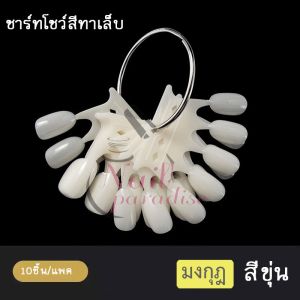 ชาร์ตสี พร้อมส่งทุกวัน แผ่นลองสีทาเล็บ แบบต่างๆ ชาร์ตสีทาเล็บ หลายรูปแบบ แผ่นโชว์สีเล็บ โชว์สีเล็บ Color Display