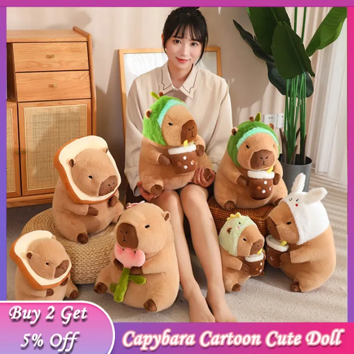 Capybara Cute Plush Doll Toys Children Adults Toys Plush Stuffed